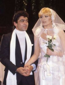 Ángel Cristo and Bárbara Rey