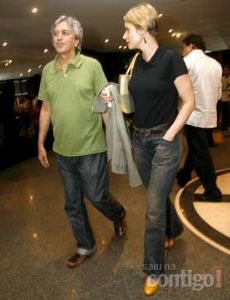 Caetano Veloso and Paula Burlamaqui