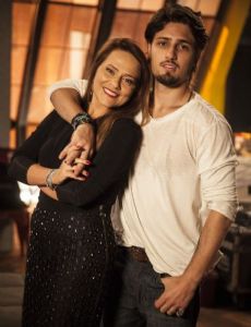 Vivianne Pasmanter and Daniel Rocha