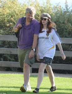 Catherine Tate and Adrian Chiles