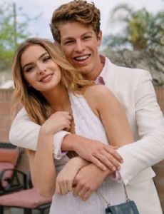 Brighton Sharbino and Ben Azelart
