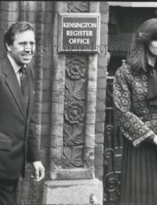 Lord Snowdon and Lucy Mary Davies