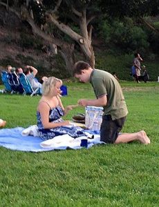 Lauren Potter and Timothy Spear