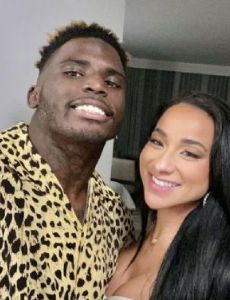 Tyreek Hill and Keeta Vaccaro