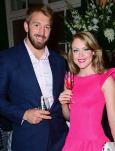 Camilla Kerslake and Chris Robshaw