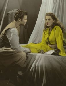 Turhan Bey and Maria Montez