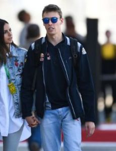 Kelly Piquet and Daniil Kvyat