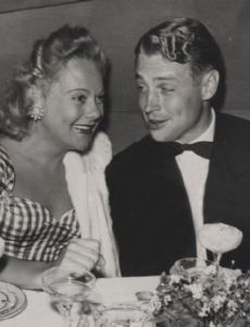 Ted North and Sonja Henie
