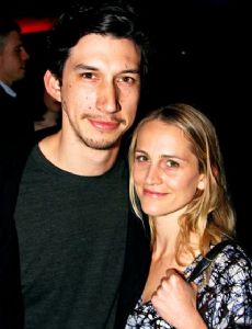 Adam Driver and Joanne Tucker