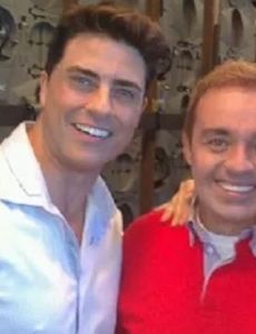 Gugu Liberato and Marcelo Augusto