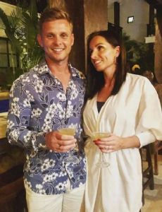 Jeff Brazier and Kate O'Dwyer