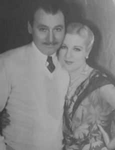 Natalie Moorhead and Alan Crosland