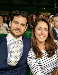 Henry Cavill and Lucy Cork