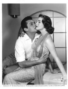 Joanne Dru and Tony Curtis
