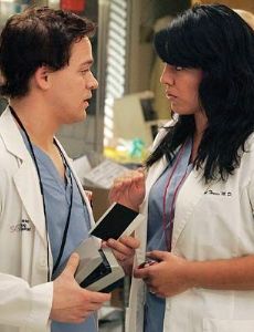 T.R. Knight and Sara Ramirez