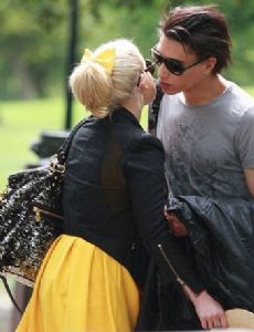 Natt Weller and Kelly Osbourne