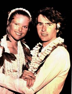 Christie Brinkley and Jean-Francois Allaux