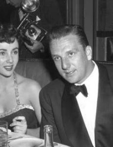 Elizabeth Taylor and Ralph Kiner