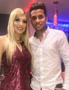 María Fernanda Pérez and Brayan de la Torre