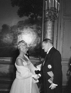 Christian-Jaque and Martine Carol