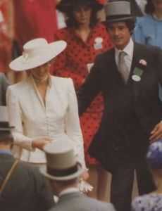 Princess Diana and Oliver Hoare