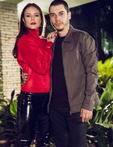 Paolla Oliveira and Lee Taylor