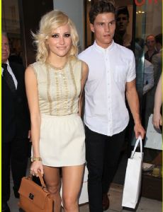 Pixie Lott and Oliver Cheshire