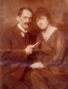 Mihály Babits and Ilona Tanner