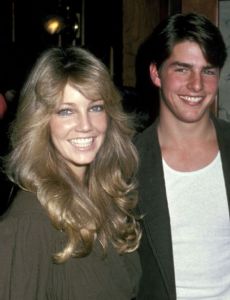 Heather Locklear and Tom Cruise