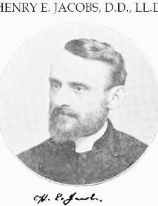 Henry Eyster Jacobs