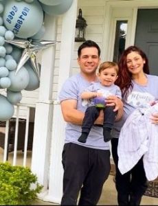 Deena Nicole Cortese and Chris Buckner