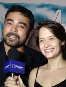 Sid Lucero and Annicka Dolonius