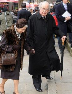 Beryl Jane Margaret Evans and Frank Thornton