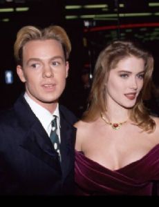 Denice Lewis and Jason Donovan