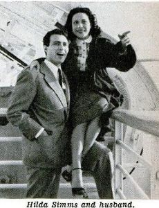 Hilda Simms and Richard Angarola