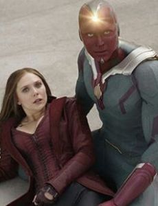 Elizabeth Olsen and Paul Bettany