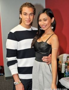 Jessica Sanchez and DeAndre Brackensick