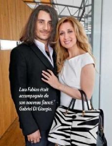 Lara Fabian and Gabriel Di Giorgio