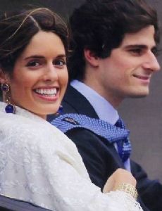 Fernando Fitz-James Stuart, 15th Duke of Huéscar and Sofia Palazuelo