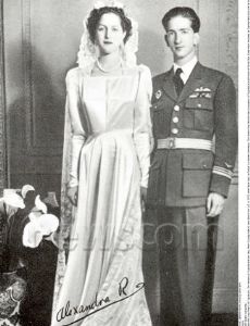 Alexander of Greece and Aspasia Manos