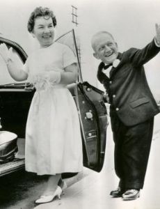 Billy Barty and Shirley Bolingbroke