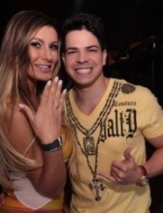 Andressa Urach and Raffael Machado