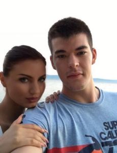Ivica Zubac and Kristina Prišč