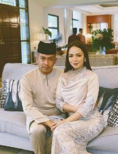 Nora Danish and Mohamad Nedim Nazri