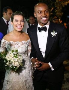 Thiaguinho and Fernanda Souza