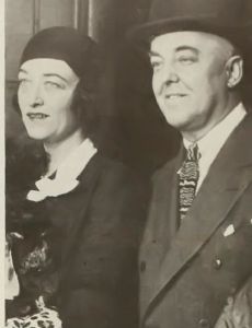 Pauline Frederick and Hugh C. Leighton