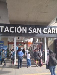 San Carlos station (Lima Metro)
