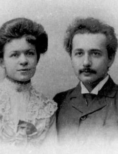 Mileva Marić and Albert Einstein