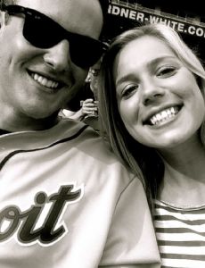 Cam Fowler and Jasmine Maggard