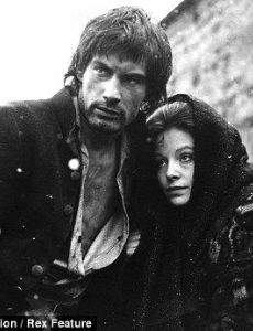 Timothy Dalton and Anna Calder-Marshall